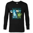 thumbnail image 1 of Disney PIXAR Sulley and Mike Wazowski Monster Buddies T-Shirt - Long Sleeve T-Shirt for Men - Customized-Black, 1 of 5