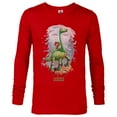 thumbnail image 1 of Disney PIXAR The Good Dinosaur Arlo and Spot T-Shirt - Long Sleeve T-Shirt for Men - Customized-New Red, 1 of 5
