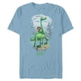thumbnail image 1 of Disney PIXAR The Good Dinosaur Arlo and Spot T-Shirt- Short Sleeve Blended T-Shirt for Adults - Customized-Ocean Blue, 1 of 5