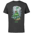 thumbnail image 1 of Disney PIXAR The Good Dinosaur Arlo and Spot T-Shirt - Short Sleeve Cotton T-Shirt for Adults - Customized-Charcoal, 1 of 5