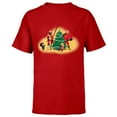 thumbnail image 1 of Disney PIXAR The Incredibles Holiday Decorating - Short Sleeve T-Shirt for Kids - Customized-Red, 1 of 5