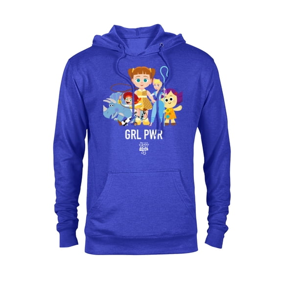 Disney PIXAR Toy Story 4 GRL PWR Stylized T-Shirt - Pullover Hoodie for Adults - Customized-Royal Heather