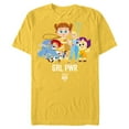 thumbnail image 1 of Disney PIXAR Toy Story 4 GRL PWR Stylized T-Shirt- Short Sleeve Blended T-Shirt for Adults - Customized-Putty Snow Heather, 1 of 4