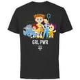 thumbnail image 1 of Disney PIXAR Toy Story 4 GRL PWR Stylized T-Shirt - Short Sleeve Cotton T-Shirt for Adults - Customized-Black, 1 of 5
