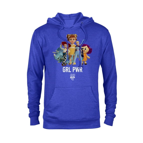 Disney PIXAR Toy Story 4 GRL PWR T-Shirt - Pullover Hoodie for Adults - Customized-Royal Heather