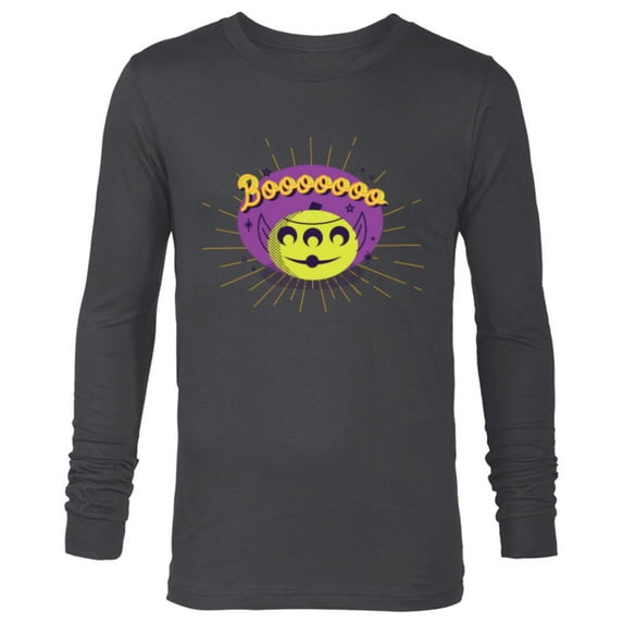 Disney PIXAR Toy Story Aliens Halloween Booooooo - Long Sleeve T-Shirt for Men - Customized-Charcoal Heather