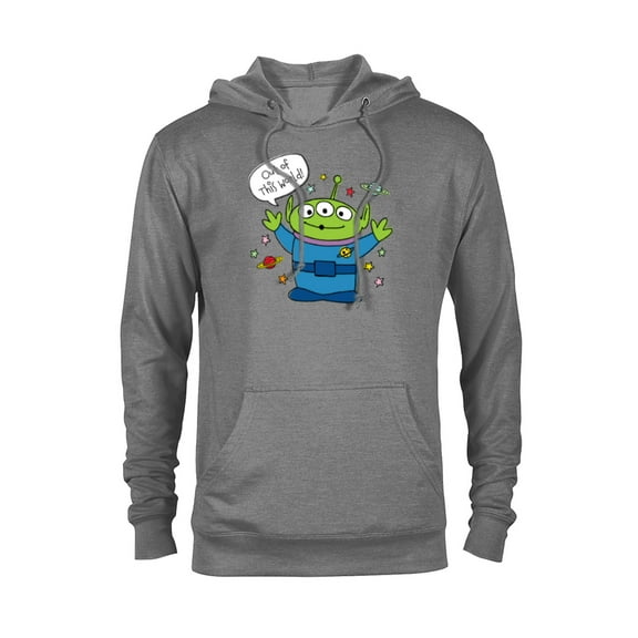Disney PIXAR Toy Story Aliens Out of this World - Pullover Hoodie for Adults - Customized-Athletic Heather