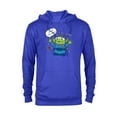 thumbnail image 1 of Disney PIXAR Toy Story Aliens Out of this World - Pullover Hoodie for Adults - Customized-Royal Heather, 1 of 5