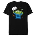 thumbnail image 1 of Disney PIXAR Toy Story Aliens Out of this World - Short Sleeve Blended T-Shirt for Adults - Customized-Black Snow Heather, 1 of 5