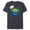 thumbnail image 1 of Disney PIXAR Toy Story Aliens Out of this World - Short Sleeve Blended T-Shirt for Adults - Customized-Denim Snow Heather, 1 of 5