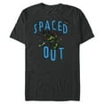 thumbnail image 1 of Disney PIXAR Toy Story Buzz Lightyear Spaced Out Aliens - Short Sleeve Blended T-Shirt for Adults - Customized-Dark Heather, 1 of 5