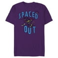 thumbnail image 1 of Disney PIXAR Toy Story Buzz Lightyear Spaced Out Aliens - Short Sleeve Blended T-Shirt for Adults - Customized-Purple, 1 of 5