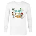 thumbnail image 1 of Disney PIXAR Toy Story Crew Made for Fun - Long Sleeve T-Shirt for Men - Customized-White, 1 of 5