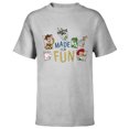 thumbnail image 1 of Disney PIXAR Toy Story Crew Made for Fun - Short Sleeve T-Shirt for Kids - Customized-Athletic Heather, 1 of 5