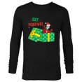 thumbnail image 1 of Disney PIXAR Toy Story Forky Get Festive! Holiday Gift - Long Sleeve T-Shirt for Men - Customized-Black, 1 of 5