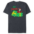 thumbnail image 1 of Disney PIXAR Toy Story Forky Get Festive! Holiday Gift - Short Sleeve Blended T-Shirt for Adults - Customized-Navy Heather, 1 of 5