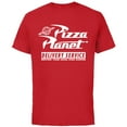 thumbnail image 1 of Disney PIXAR Toy Story Pizza Planet Delivery Service - Short Sleeve Cotton T-Shirt for Adults - Customized-Red, 1 of 5