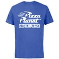 thumbnail image 1 of Disney PIXAR Toy Story Pizza Planet Delivery Service - Short Sleeve Cotton T-Shirt for Adults - Customized-Royal Heather, 1 of 5