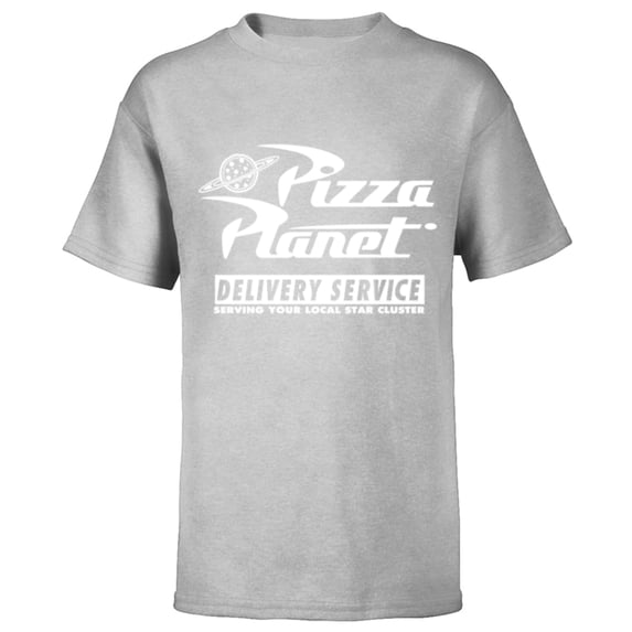 Disney PIXAR Toy Story Pizza Planet Delivery Service - Short Sleeve T-Shirt for Kids - Customized-Athletic Heather