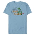 thumbnail image 1 of Disney PIXAR Toy Story Rex I Came, I Saw, I Made it Awkward - Short Sleeve Blended T-Shirt for Adults - Customized-Ocean Blue, 1 of 5