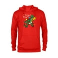 thumbnail image 1 of Disney PIXAR Toy Story Rex Merry & Bright - Pullover Hoodie for Adults - Customized-Red, 1 of 5