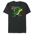 thumbnail image 1 of Disney PIXAR Toy Story Rex Merry & Bright - Short Sleeve Blended T-Shirt for Adults - Customized-Dark Heather, 1 of 5