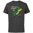 thumbnail image 1 of Disney PIXAR Toy Story Rex Merry & Bright - Short Sleeve Cotton T-Shirt for Adults - Customized-Charcoal, 1 of 5