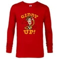 thumbnail image 1 of Disney PIXAR Toy Story Woody Giddy Up! - Long Sleeve T-Shirt for Men - Customized-New Red, 1 of 5