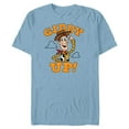 thumbnail image 1 of Disney PIXAR Toy Story Woody Giddy Up! - Short Sleeve Blended T-Shirt for Adults - Customized-Ocean Blue, 1 of 5