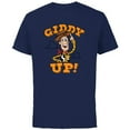 thumbnail image 1 of Disney PIXAR Toy Story Woody Giddy Up! - Short Sleeve Cotton T-Shirt for Adults - Customized-Navy, 1 of 5