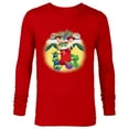 thumbnail image 1 of Disney PIXAR Toy Story Woody, Jessie, Buzz & Aliens Holiday - Long Sleeve T-Shirt for Men - Customized-New Red, 1 of 5
