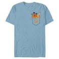 thumbnail image 1 of Disney PIXAR Turning Red 4-Town Pocket - Short Sleeve Blended T-Shirt for Adults - Customized-Ocean Blue, 1 of 5