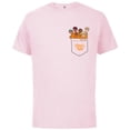 thumbnail image 1 of Disney PIXAR Turning Red 4-Town Pocket - Short Sleeve Cotton T-Shirt for Adults - Customized-Soft Pink, 1 of 5