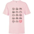 thumbnail image 1 of Disney PIXAR Turning Red Mei Lee Emotional Growing Pains - Short Sleeve T-Shirt for Kids - Customized-Soft Pink, 1 of 5