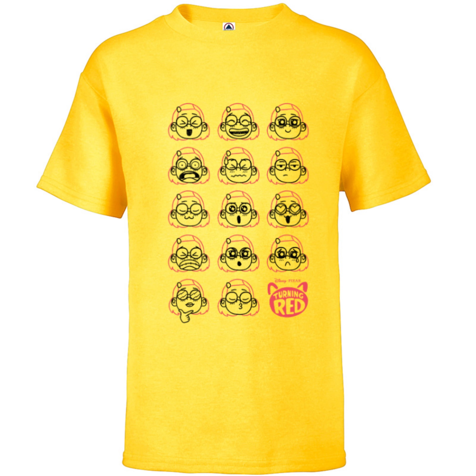 Disney PIXAR Turning Red Mei Lee Emotional Growing Pains - Short Sleeve