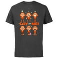 thumbnail image 1 of Disney PIXAR Turning Red Mei Lee Growing Pains - Short Sleeve Cotton T-Shirt for Adults - Customized-Charcoal, 1 of 5