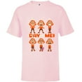 thumbnail image 1 of Disney PIXAR Turning Red Mei Lee Growing Pains - Short Sleeve T-Shirt for Kids - Customized-Soft Pink, 1 of 5