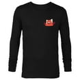 thumbnail image 1 of Disney PIXAR Turning Red Mei Lee Pocket - Long Sleeve T-Shirt for Men - Customized-Black, 1 of 5