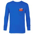 thumbnail image 1 of Disney PIXAR Turning Red Mei Lee Pocket - Long Sleeve T-Shirt for Men - Customized-Navy, 1 of 5