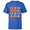 thumbnail image 1 of Disney PIXAR Turning Red Mei Red Panda Growing Pains - Short Sleeve T-Shirt for Kids - Customized-Royal, 1 of 5
