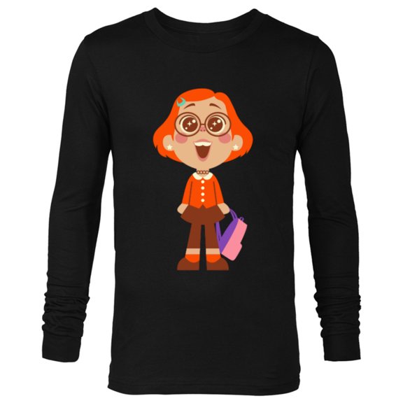 Disney PIXAR Turning Red Meilin Lee - Long Sleeve T-Shirt for Men - Customized-Black