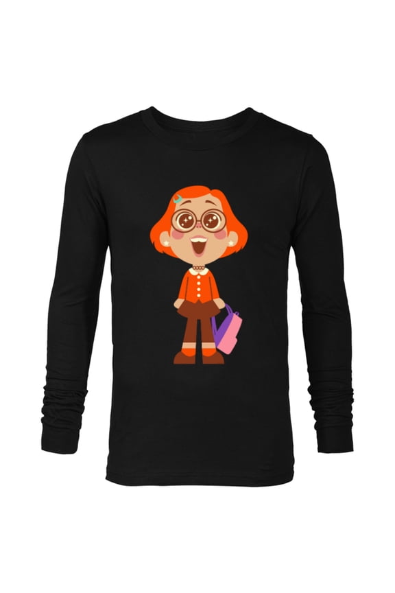 Disney PIXAR Turning Red Meilin Lee - Long Sleeve T-Shirt for Men - Customized-Black