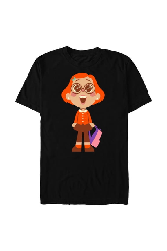 Disney PIXAR Turning Red Meilin Lee - Short Sleeve Blended T-Shirt for Adults - Customized-Black Snow Heather