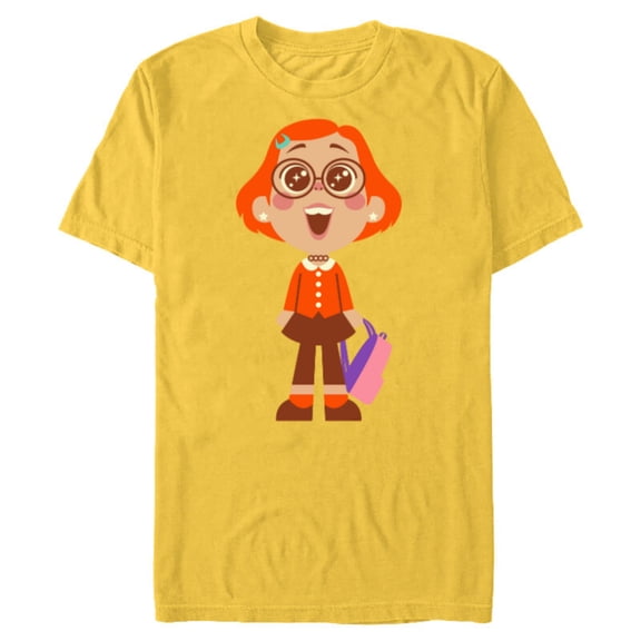 Disney PIXAR Turning Red Meilin Lee - Short Sleeve Blended T-Shirt for Adults - Customized-Putty Snow Heather