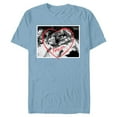 thumbnail image 1 of Disney PIXAR UP Carl and Ellie Forever Heart - Short Sleeve Blended T-Shirt for Adults - Customized-Ocean Blue, 1 of 5