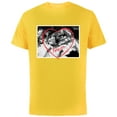 thumbnail image 1 of Disney PIXAR UP Carl and Ellie Forever Heart - Short Sleeve Cotton T-Shirt for Adults - Customized-Yellow, 1 of 5