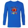 thumbnail image 1 of Disney PIXAR Up Dug Halloween Ghoulish Fun - Long Sleeve T-Shirt for Men - Customized-Navy, 1 of 5