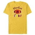 thumbnail image 1 of Disney PIXAR Up Dug Halloween Ghoulish Fun - Short Sleeve Blended T-Shirt for Adults - Customized-Putty Snow Heather, 1 of 5