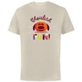 thumbnail image 1 of Disney PIXAR Up Dug Halloween Ghoulish Fun - Short Sleeve Cotton T-Shirt for Adults - Customized-Natural, 1 of 5
