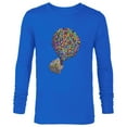 thumbnail image 1 of Disney PIXAR Up House Holiday - Long Sleeve T-Shirt for Men - Customized-Navy, 1 of 5
